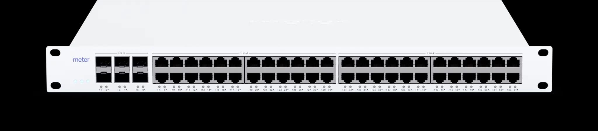 Meter S2: Access Switch, 48-Port mGig Switch